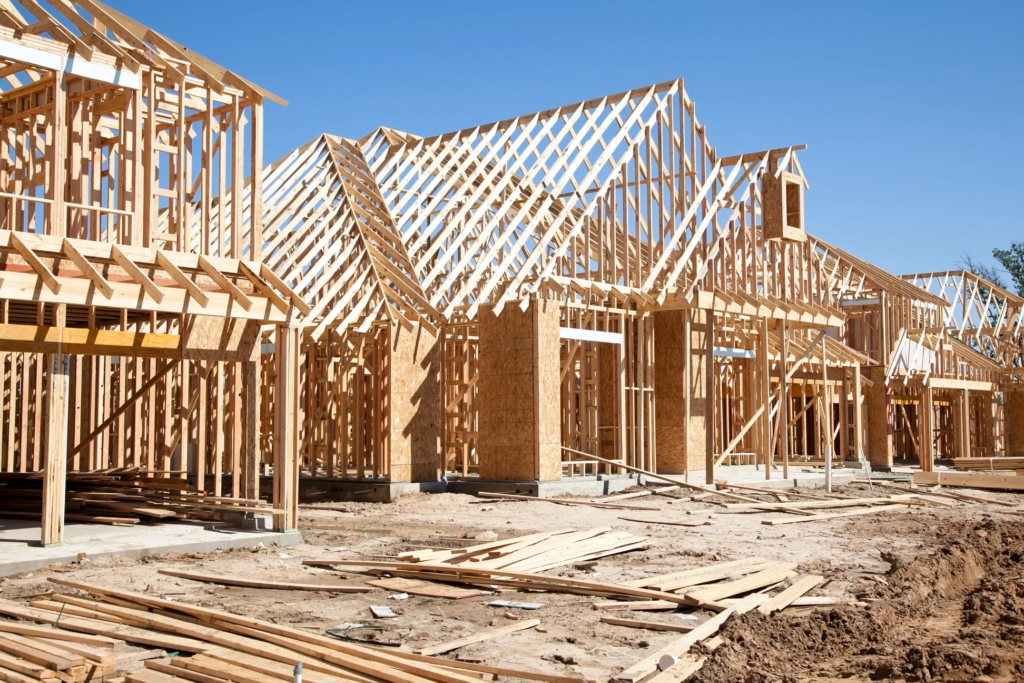 New construction homes being built in Las Vegas