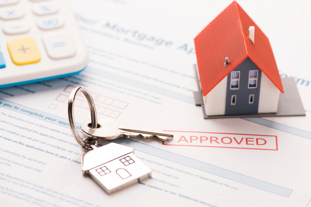 House keys and documents for a Las Vegas home purchase