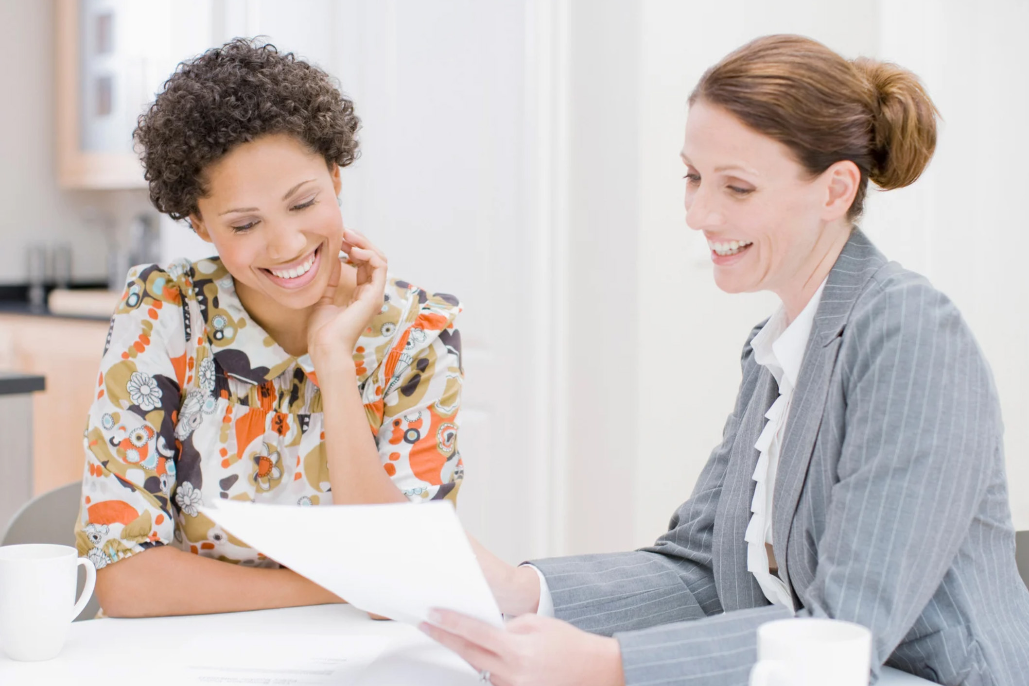 Home buyer reviewing mortgage preapproval information for a Las Vegas home